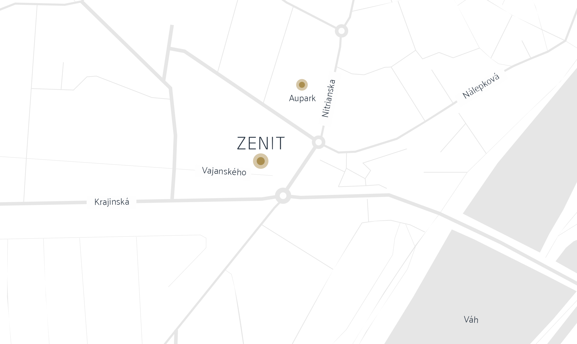 Zenit mapa